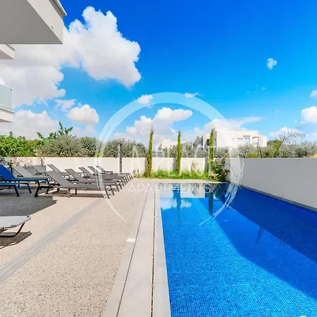 Апартаменты New 2br Townhouse In Luxury Pool & Протарас